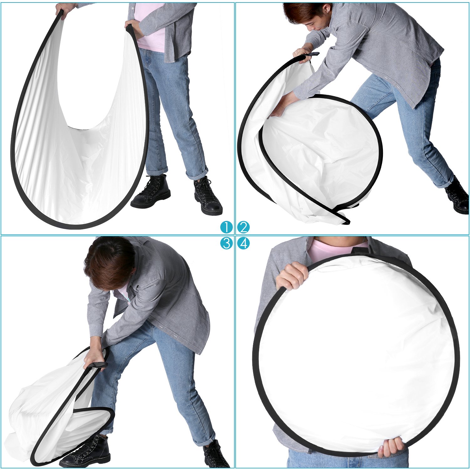 Как сложить светоотражатель. Как сложить отражатель. Складной отражатель для фотосъемки. Как свернуть отражатель. Отражатель квадратный.