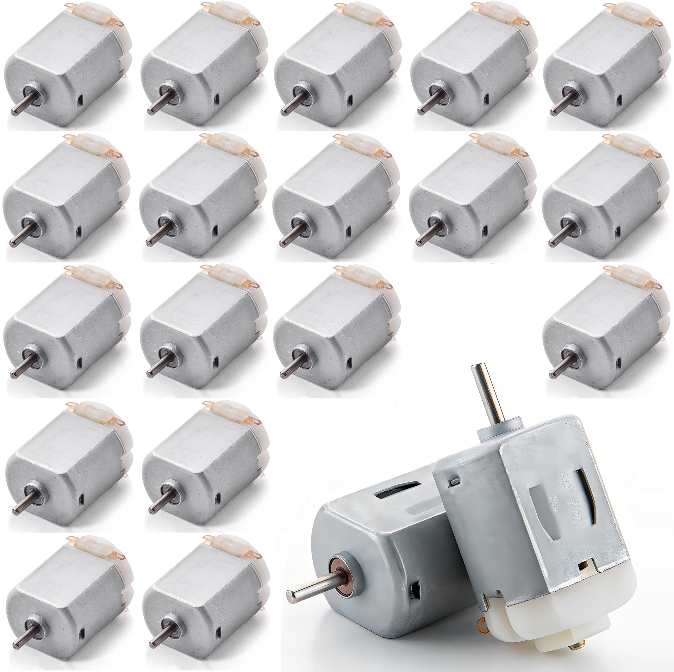 WWZMDIB 20PCS 3V~6V 130 DC Toy Motor DIY Small