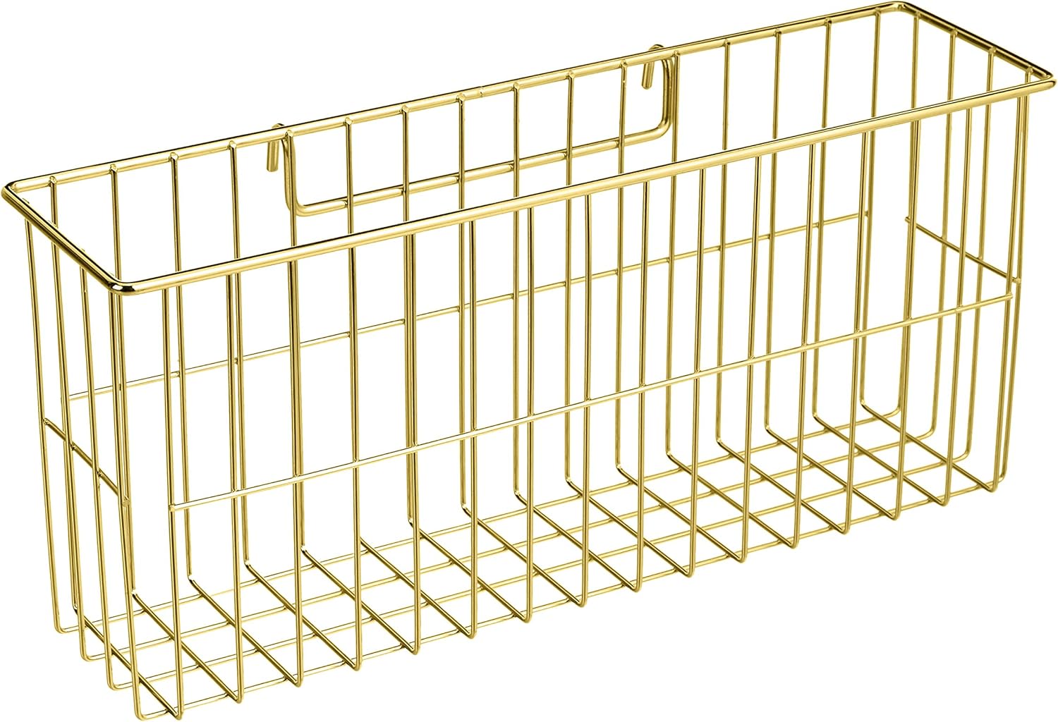 AmazonBasics Hanging Basket for Wall Grid Panel, Gold