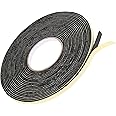 Sliverdew Car Speaker Sealing Tape, 50Ft Speaker Foam Grip Tape Soundproofing Waterproofing Gasket Tape Automotive Insulation Foam Gasket Tape 2mm Thick 10mm Width, Black