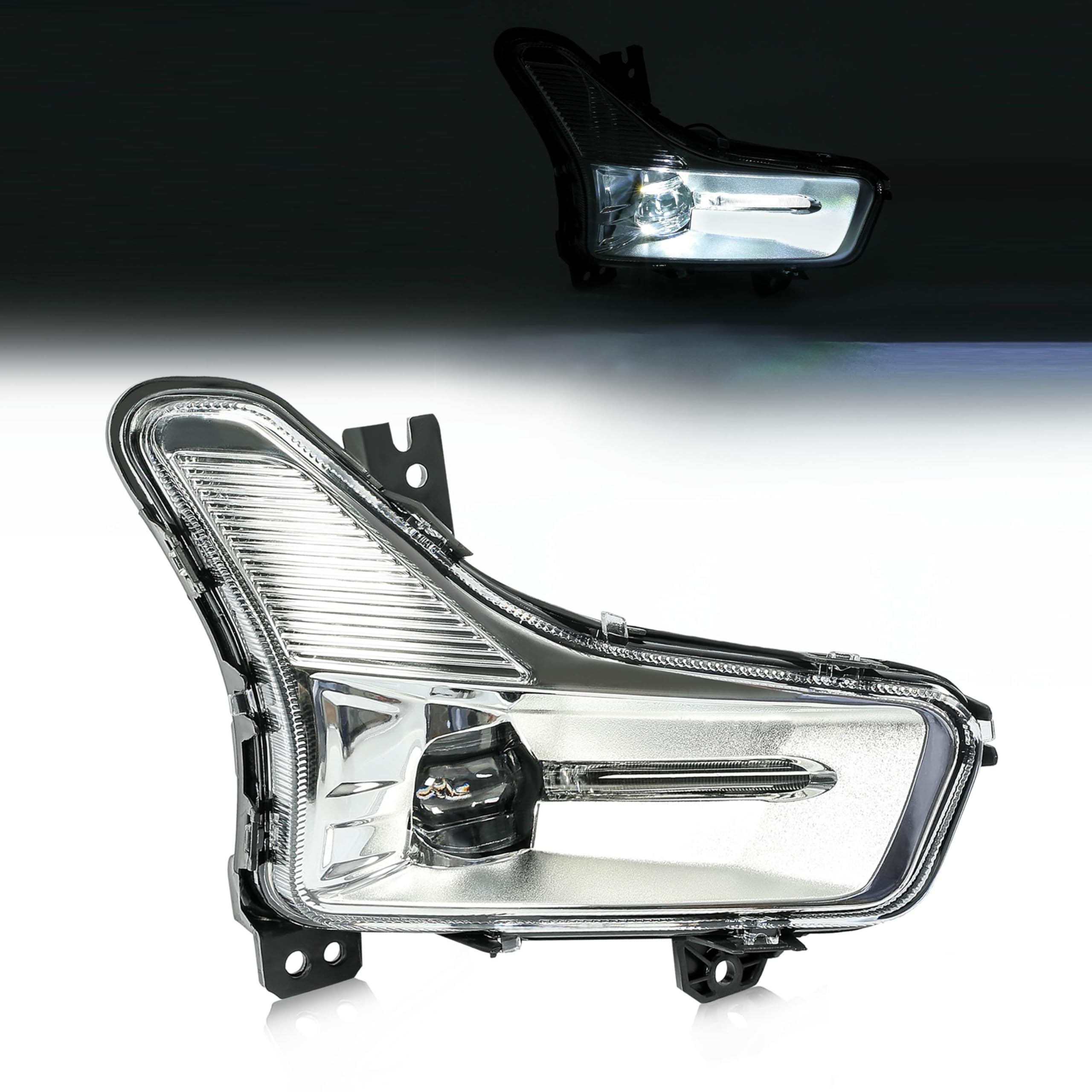 Photo 1 of *USED*
HECASA Fog Light Right Compatible with 2019-2020 Ford Fusion Front LED Fog Lamp Replacement for FO2593252 KS73-15A254-DB KS7Z15200B - Passenger Side