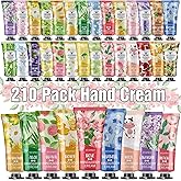 210 Pack Moisturizing Hand Cream Gifts Set, Valentines Day Gifts for Her, Hand Lotion Travel Size for Dry Cracked Hands, Bulk Hand Lotion for Teacher Gifts, Mom Gifts, Bridesmaid Gifts, Small Gifts