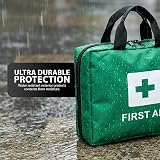 ZENO 90 Piece First Aid Kit Home Office Emergency Eyewash Ice Packs Blanket view 8