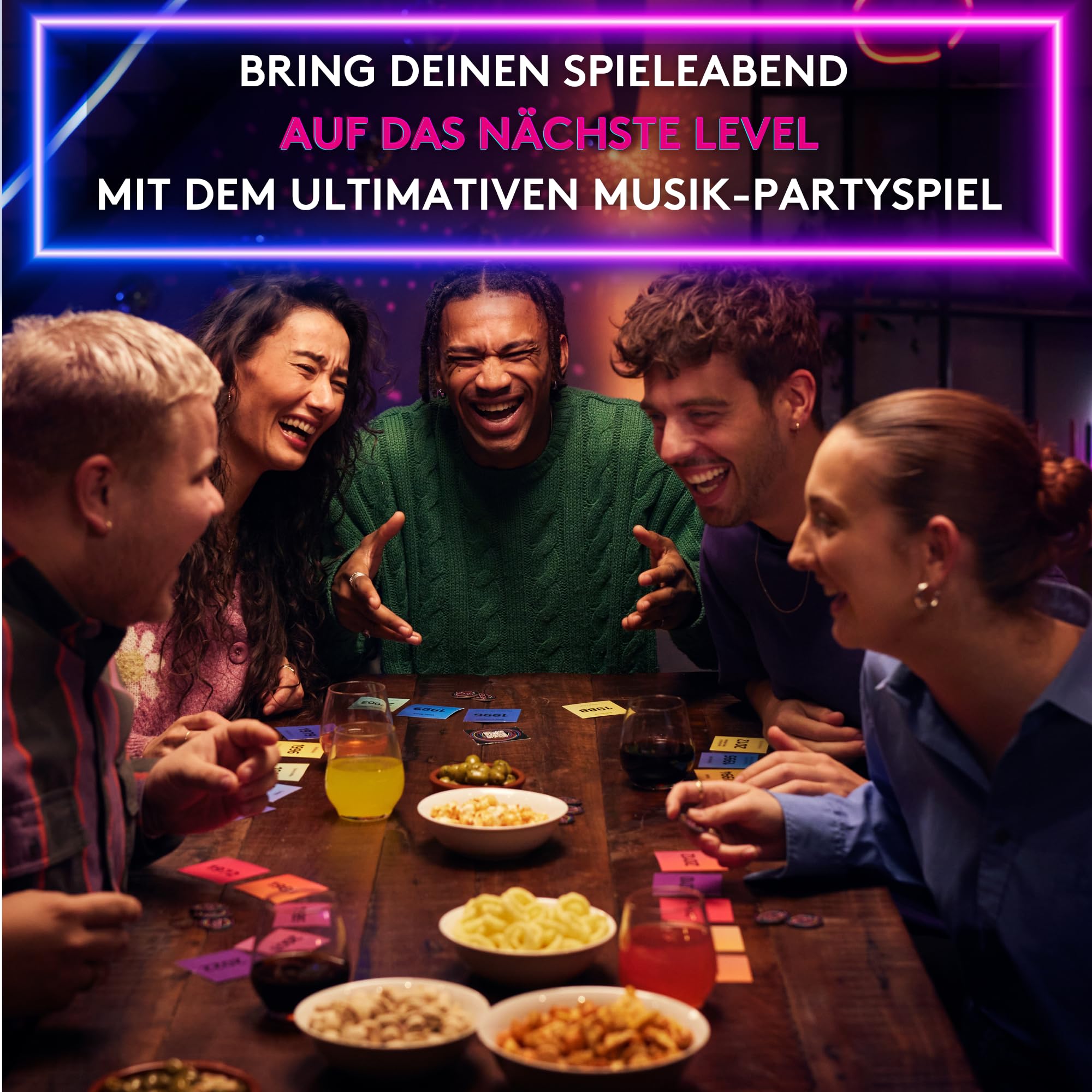 Hitster Erweiterungspack, Urban & Hip Hop – Musik Partys Brettspiel für Erwachsene, Kartenspiel & Musikquiz – 150+ R&B & Rap Lieder – Partys, Familie und Freunde Spieleabende – 2 bis 10 Spieler (DE) 2