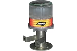 Aervoe Solar Strobe/Signal Light - Red