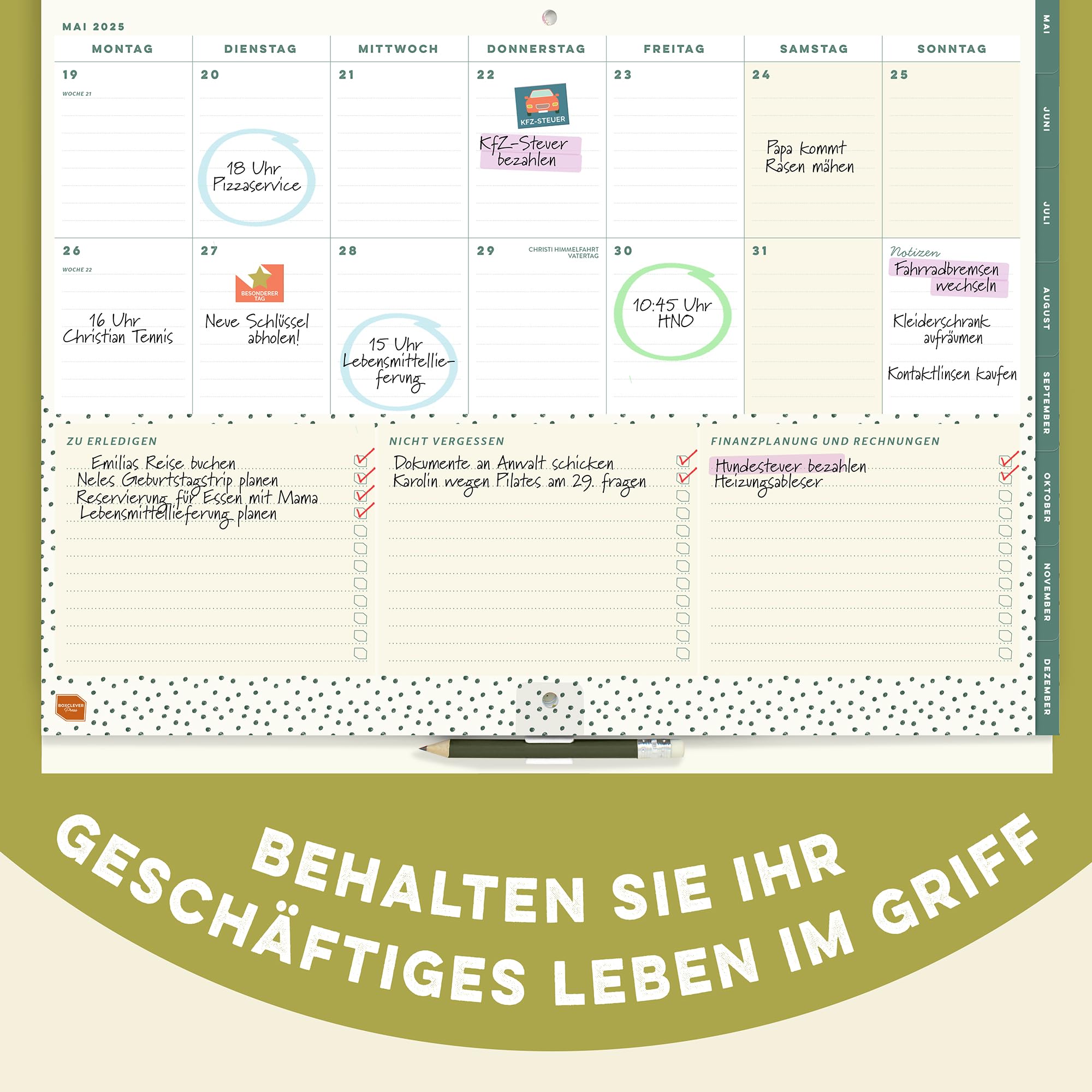 Mua Boxclever Press Home Planer Kalender 2025 Wandkalender