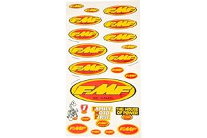 FMF Racing 014800 Assorted Sticker Sheet