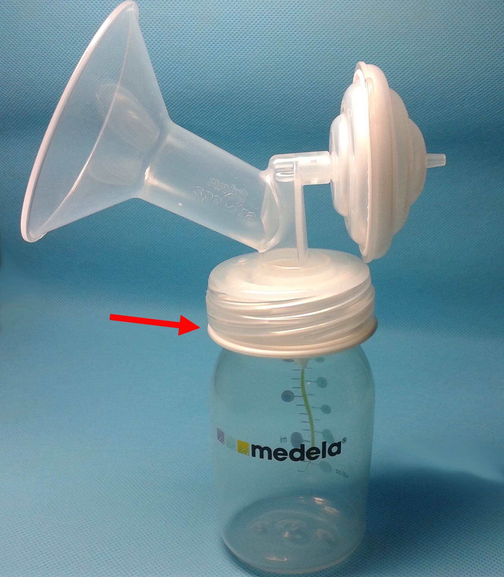 Maymom Baby Bottle Thread Changer or Converter; Compatible with Spectra S1 S2 Pumps Wide Mouth Flanges to use Medela, Ameda, Lifefactory, Dr. Brown Narrow Neck Bottles