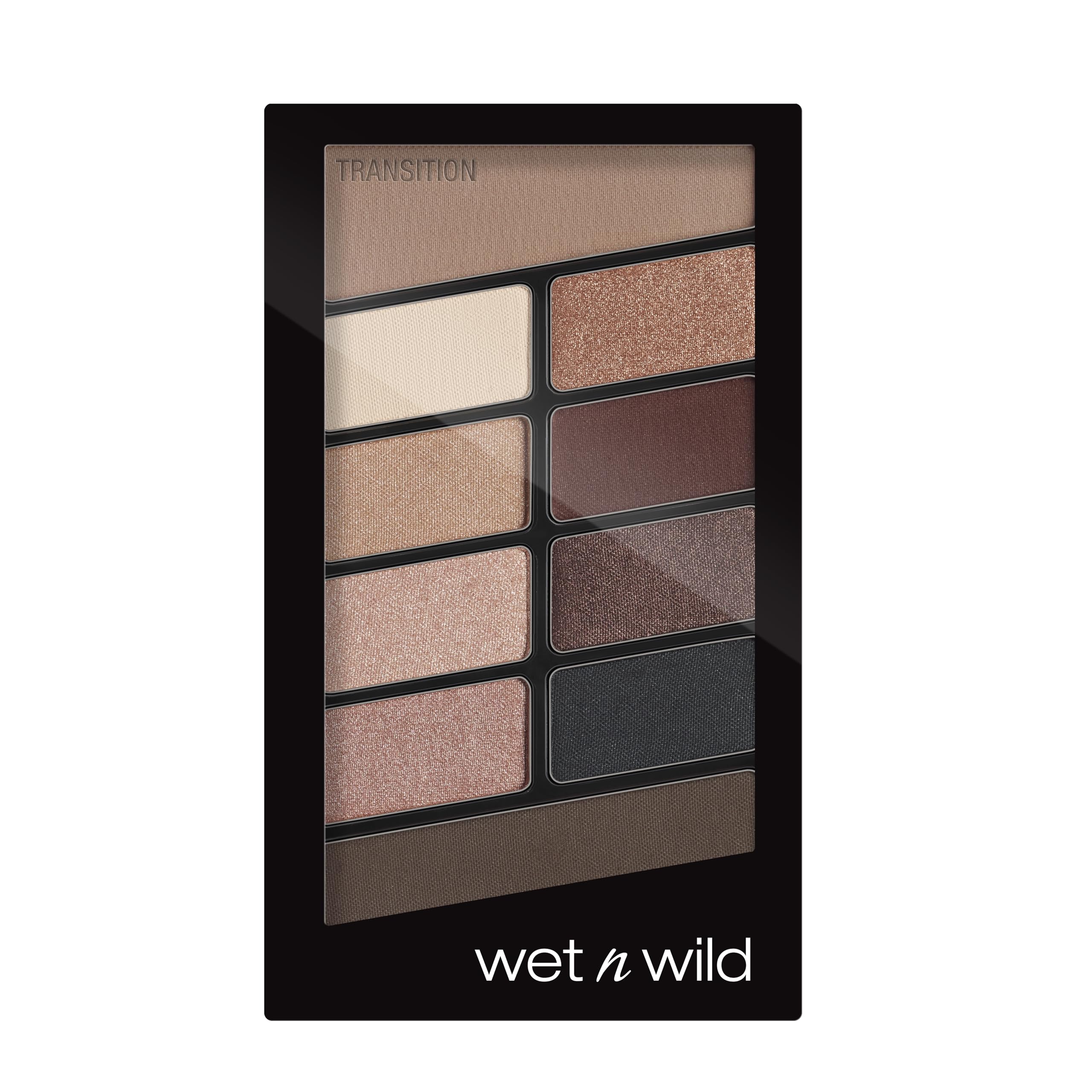 Wet n Wild, Color Icon 10 Pan Palette, Eyeshadow Palette with 10 Bright and Matte Eyeshadow Colors for the Day and Night, Long-lasting and Easy-to-blend Formula, Nude Awakening — image 1