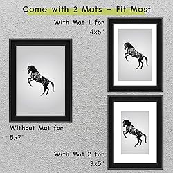 MUYE 5x7 Picture Frames Set of 4,High Definition