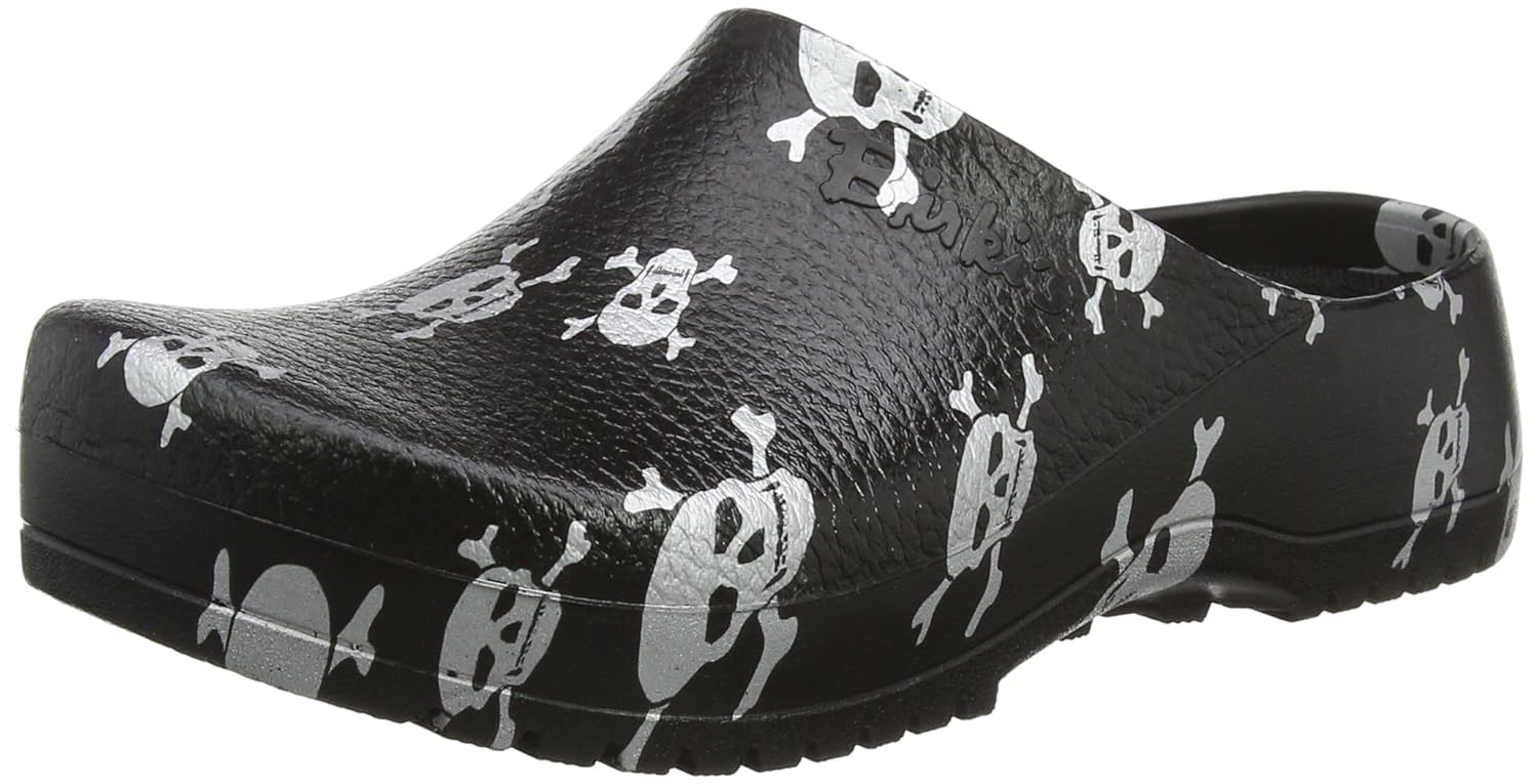 birkenstock skull clogs