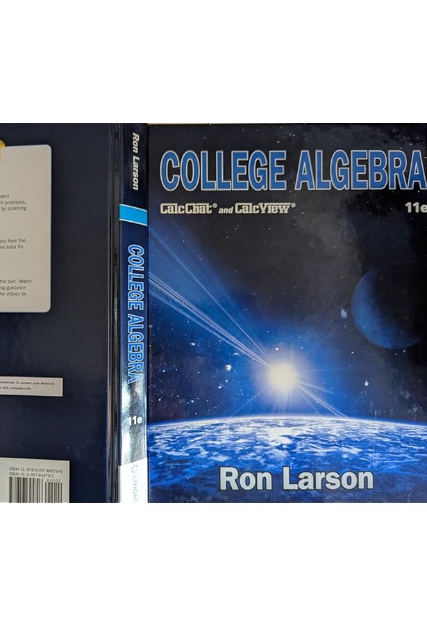 College Algebra: Larson, Ron: 9780357454091: Amazon.com: Books