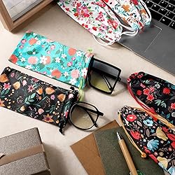 Shinylin 24 Pcs Sunglass Pouch Drawstring