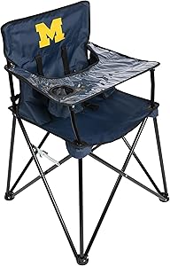 ciao! baby NCAA Collegiate Portable High Chairs, Unisex Chair for Children, One Size