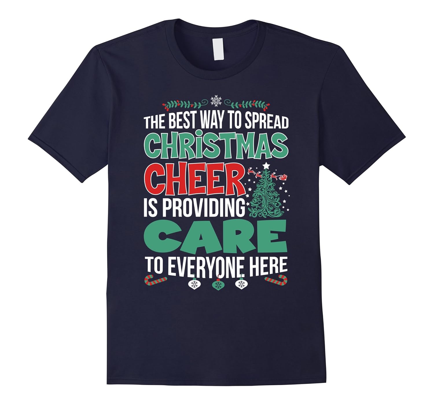 School Nurse Christmas Cheer TShirt