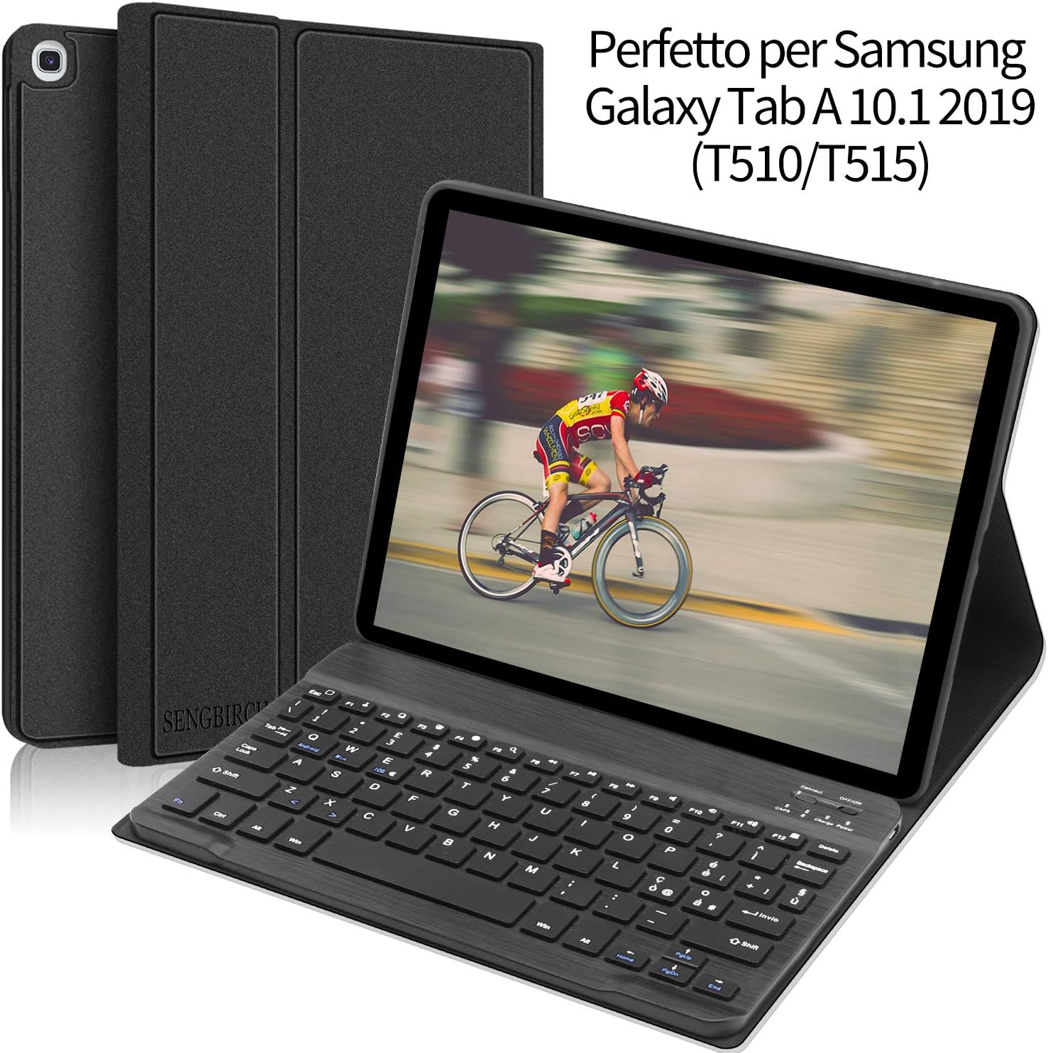 tablet con informazioni