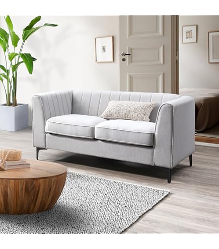 YITAHOME 88" 3-Seater Cloud Couch - Extra Deep Corduroy Sofa With USB & Type-C Ports, Beige