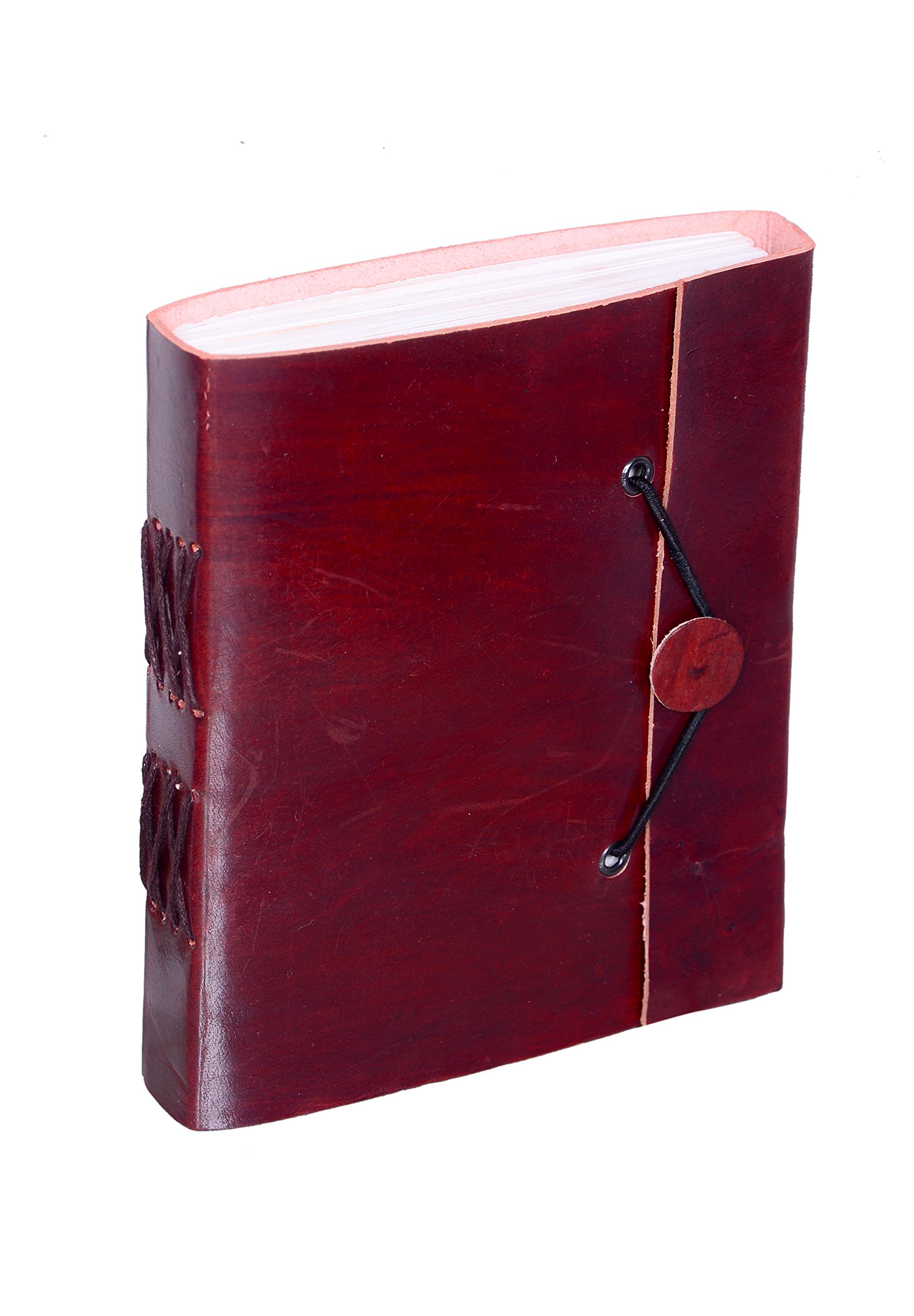 Purpledip Leather Diary/Journal/Notebook with Naturally Treated Paper for Corporate Gift or Personal Memoir Royal Scholar (10511)