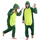 SISKIN Animal Onesie Adult - Onesies Pajamas for Women Men Couples Halloween Cosplay Costumes Animal