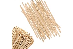 Perfect Stix Perfectware PW CS 200-2000ct Wooden Coffee Stirrer with Square Ends, 5.5" (Pack of 2000)