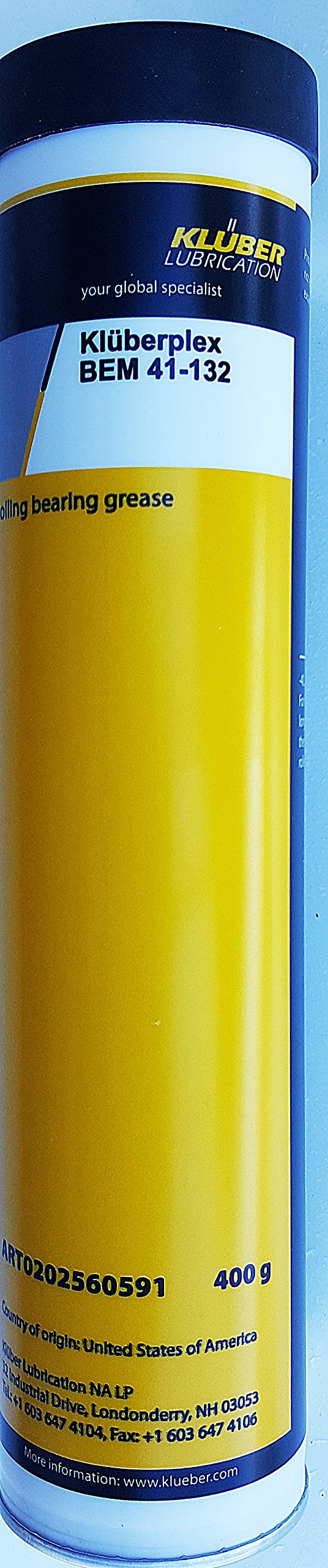 KLUBERPLEX BEM 41132 400 g Cartridge Buy Online in United Arab