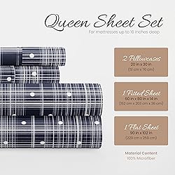 Linen Market 4 Piece Full Bedding Sheet Set