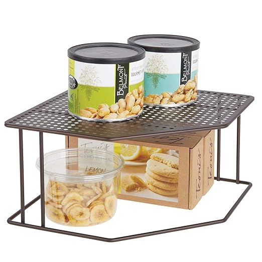 Amazon.de: mDesign Küchenregal - Tellerregal für Ecken auf