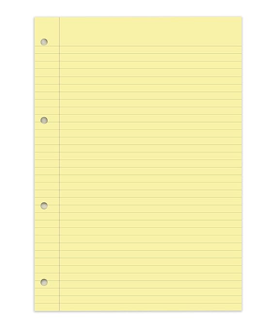 A4 legal pad, 60 sheets, 80gsm, yellow, pack of 10 Amazon.co.uk