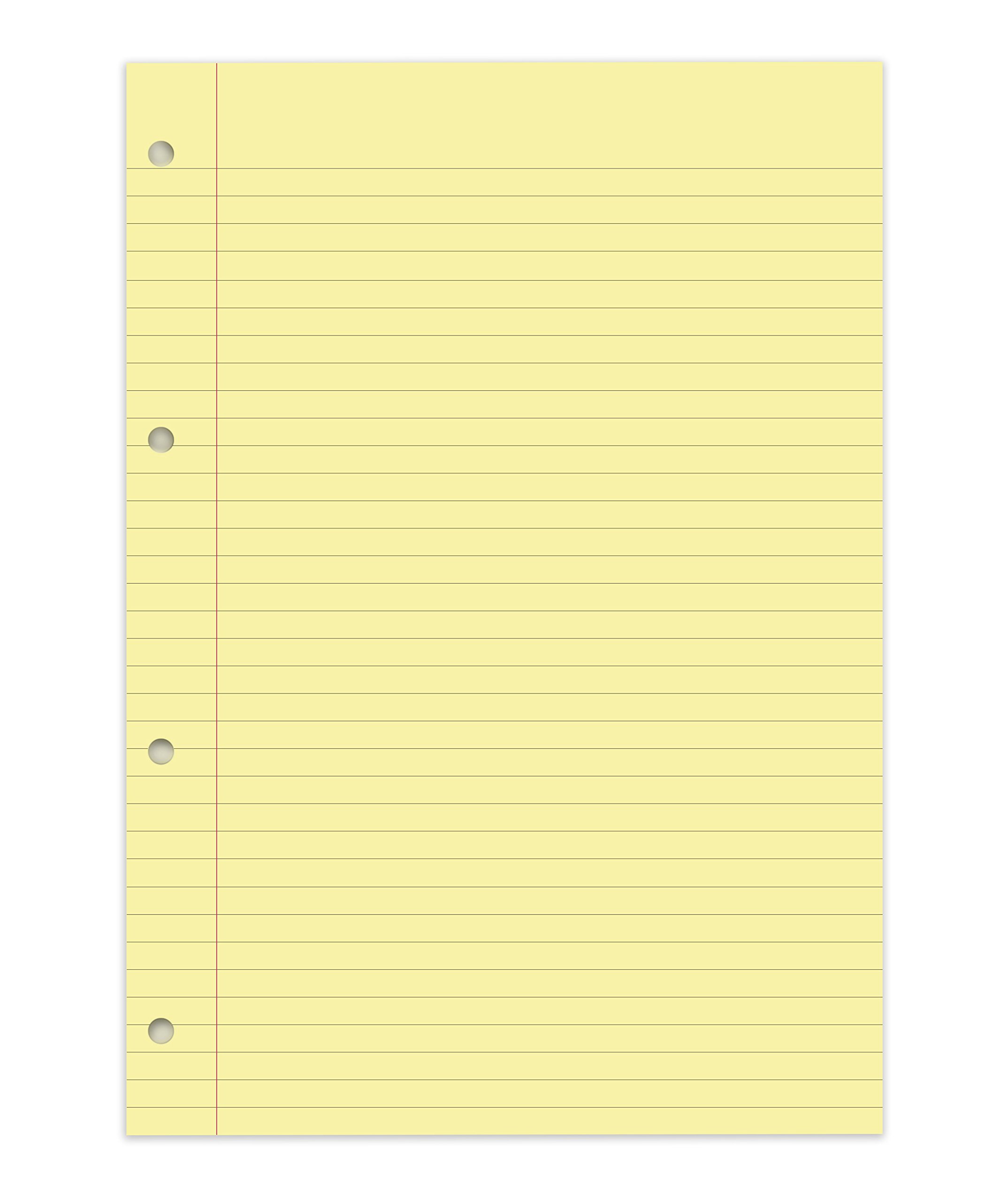 A4 Legal pad, 60 Sheets, 80gsm, Yellow, Pack of 10