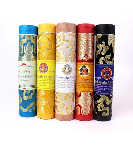 Tibetan Traditional Incense Sticks - Potala Healing Incense 60 Sticks | Natural Herbs Meditation Prayer Incense