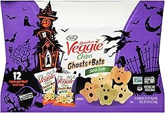 Sensible Portions Garden Veggie Ghosts & Bats Sea Salt Chips, 0.5 oz Bag, 12 ct