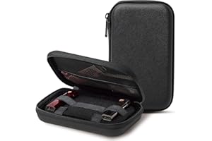 Marvero Smell Proof Bag, Smell Proof Stash Bag with 4 KS Tubes Odor Proof Bag, Smell Proof Bags For Travel, Smell Proof Bag Fit in Pocket and Gift for Men/Women (Black)