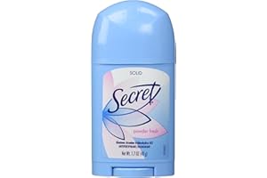 Secret Solid Antiperspirant and Deodorant Shower, Powder Fresh, 1.7 Ounce