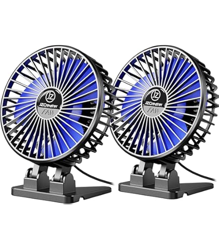 Desk Fan,Portable Bladeless Fan 11.8 inch Small Personal
