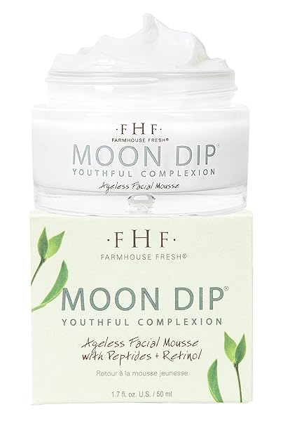 FARMHOUSE FRESH MOON DIP AGELESS FACIAL MOUSSE, 1.7 OZ.