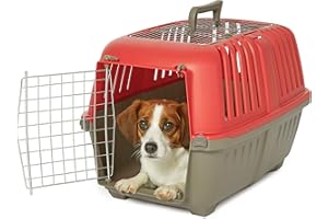 MidWest Homes for Pets Spree Travel Pet Carrier, Dog Carrier Features Easy Assembly and Not The Tedious Nut & Bolt Assembly of Competitors, Ideal for Small Dogs & Cats