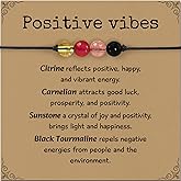 ZOKCC Crystal Healing Bracelets Gifts for Women: Christmas Gifts for Women - Spiritual Natural Stone Empath Protection Bracelets Birthday Graduation Gifts for Friends Sister Mom Daughter