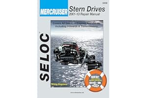 SIERRA INTERNATIONAL INC. Sierra International Seloc Manual 18-03208 Mercrusier Stern Drives Repair 2001-2013 Gasoline Engine & Drives including Inboards & Transmissions