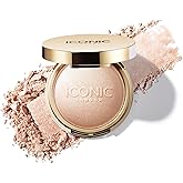 ICONIC LONDON Lit and Luminous Baked Highlighter | Powder Highlighter for a Radiant Glow, Cruelty-Free, Vegan Makeup, 0.56 oz