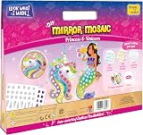 Imagimake Mirror Mosaic Princess & Unicorn Craft Kit 950+ Foil Stickers view 8