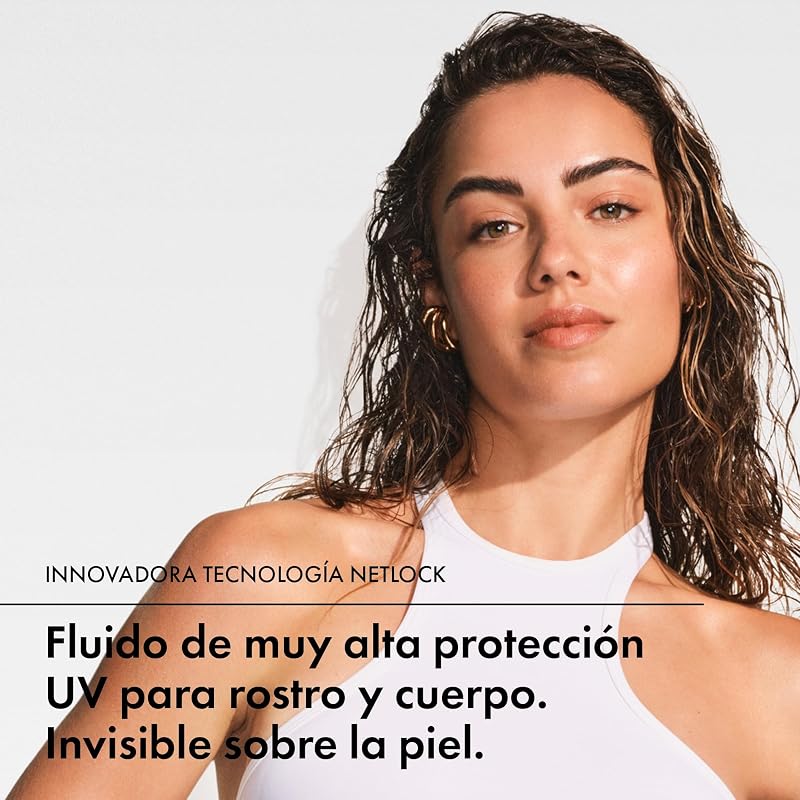 Capital Soleil Leche protectora solar hidratante invisible SPF50+, protección contra los rayos UVA+ UVB y UVA largos, 150 ml