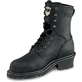 Irish Setter Mesabi 8" Mens Steel Toe Logger Work Boot | Waterproof, Uninsulated
