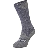 SEALSKINZ Unisex Waterproof All Weather Mid Length Sock