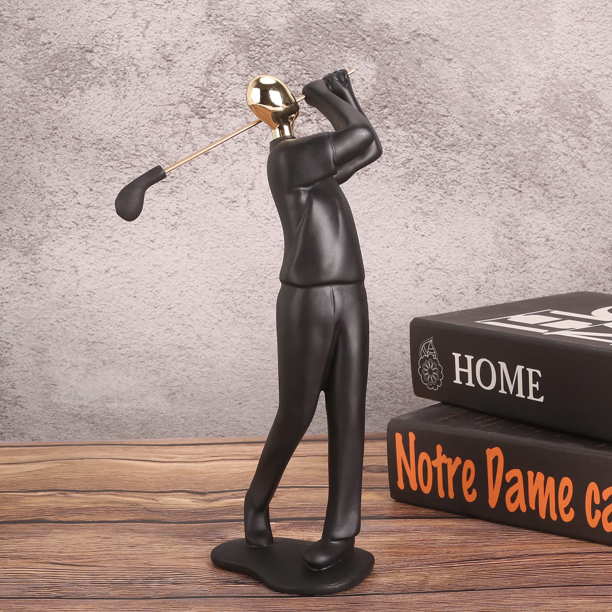 10L0L Golf Gift Character Model Decoration Creative Home Office Desk Wine Cabinet Decoration Christmas Birthday gift for Men