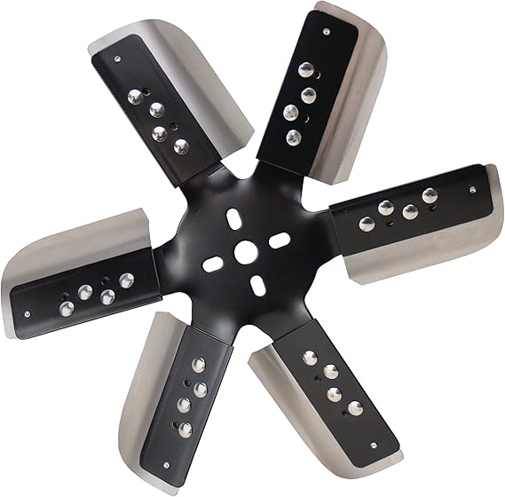 Derale 17615 Heavy Duty Fan Blade Series 1000 15" Stainless