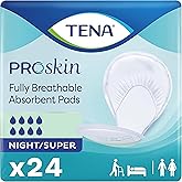 Tena Night Super 2 Piece Incontinence Pads, 24 Count
