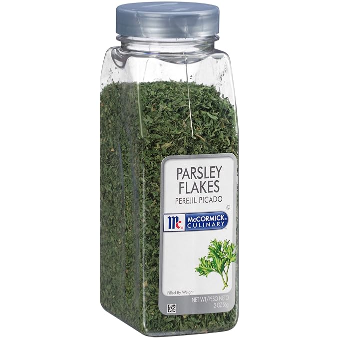 Amazon Com Mccormick Culinary Parsley Flakes 2 Oz Parsley Spices And Herbs Grocery Gourmet Food