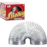 The Original Slinky Walking Spring Toy, 2.75-inch Diameter Metal Slinky, Fidget Toys