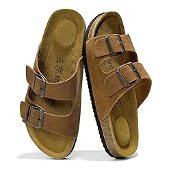 Project Cloud Genuine Leather Mens Sandals with
