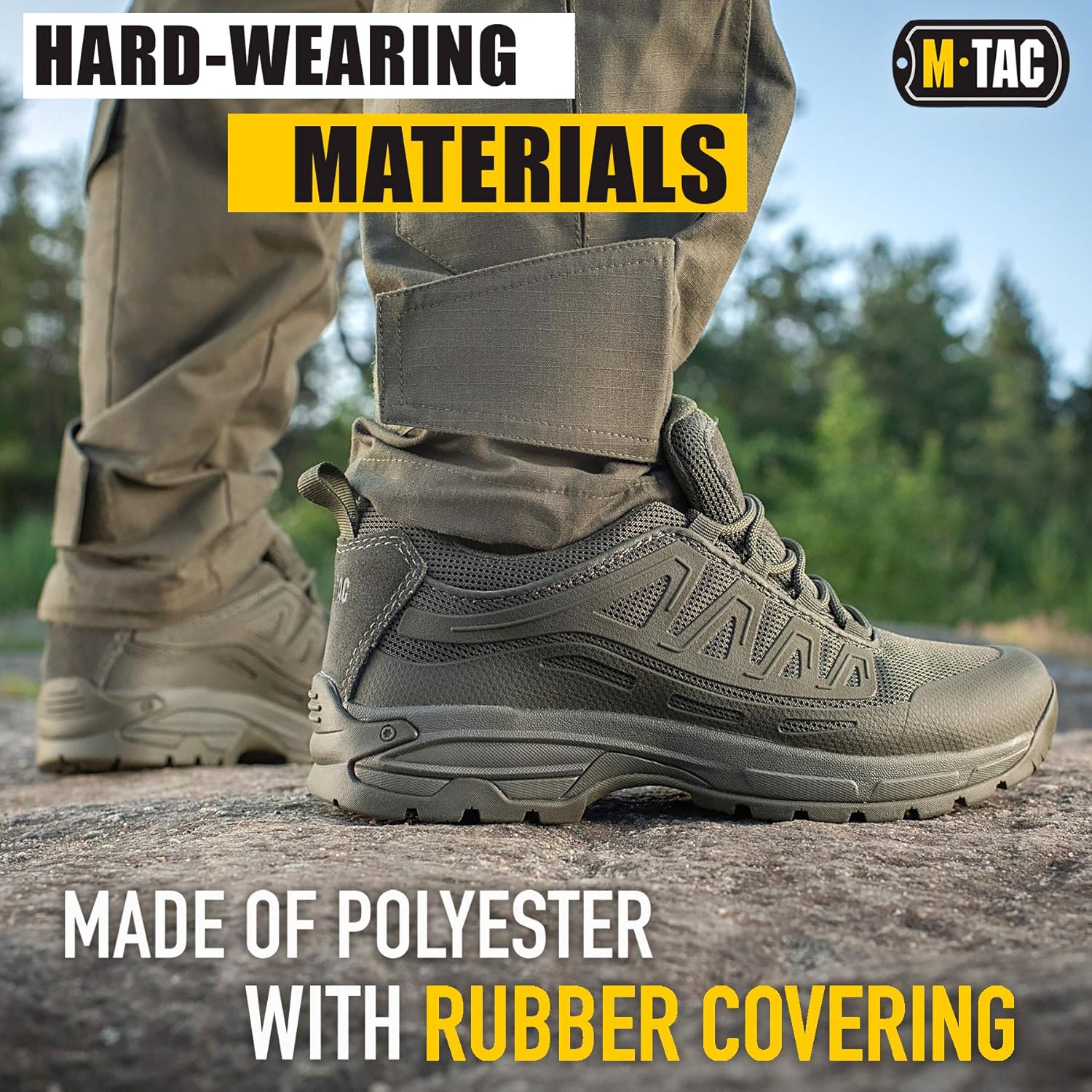 M-Tac Tactical Combat Shoes Men Hiking Police Sneakers for Trail Running: Shoes